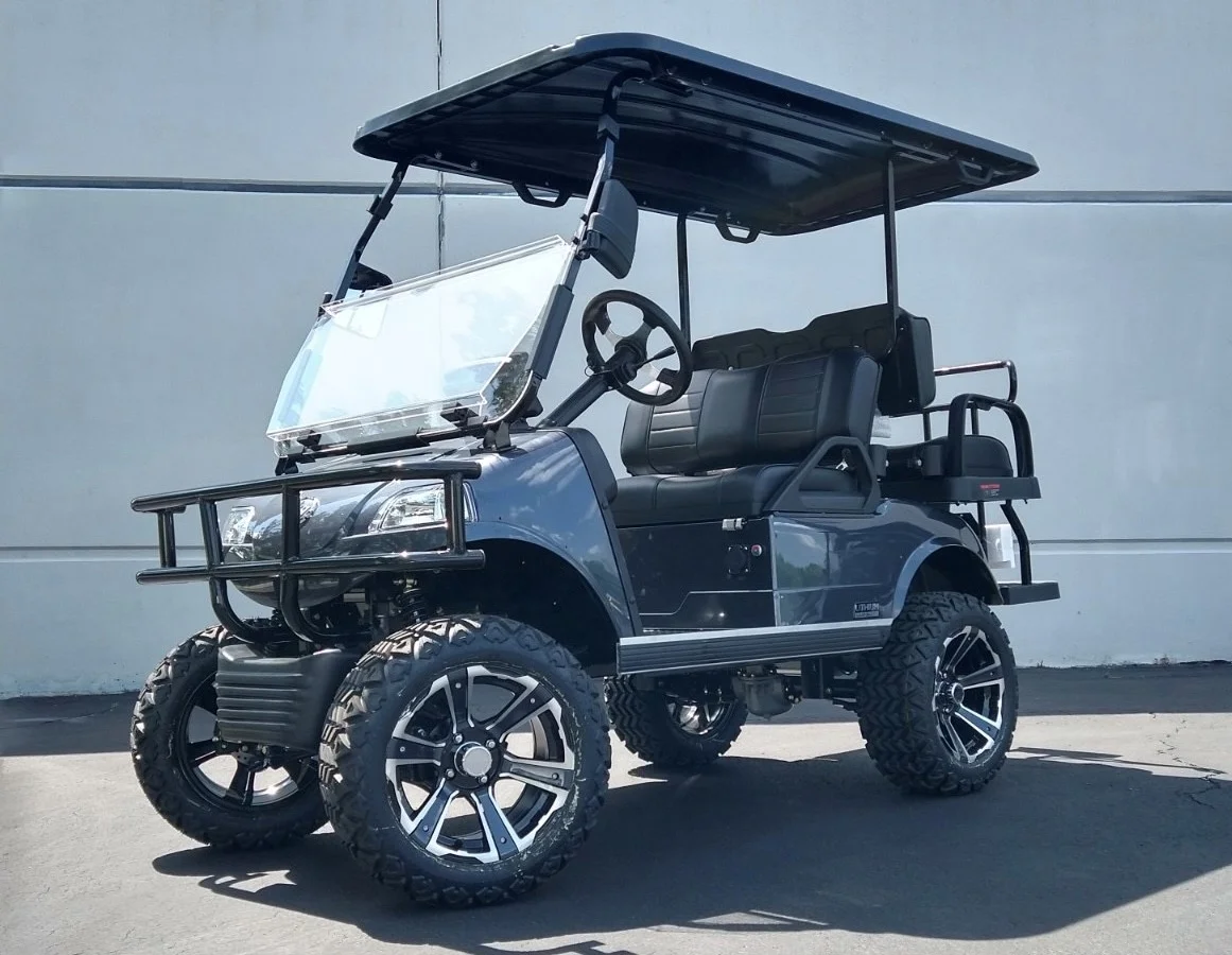 black_Golf_Carts